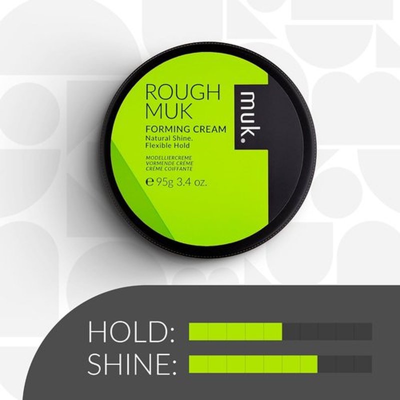 MUK. Haircare Forming Cream - Flexible Hold with Natural Sheen | 3.4oz