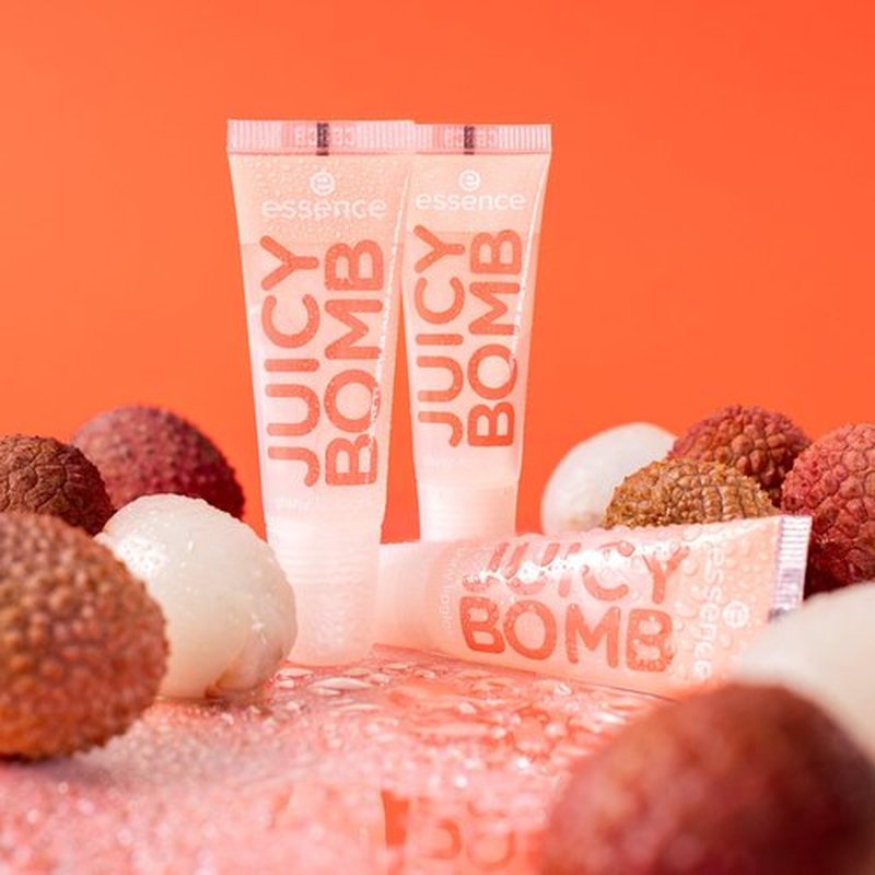 Essence Juicy Bomb Shiny Lipgloss, Color n°101 - Lovely Litchi - made in Italy [italian import]