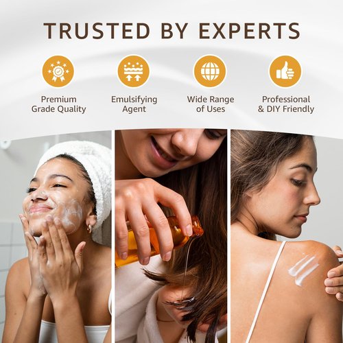 33rd PARALLEL | BTMS 50 (2 oz) Conditioning Emulsifier | 100% Natural Plant Derived | Behentrimonium Methosulfate Cetearyl Alcohol Emulsifying Conditioner | Product of USA (2 Ounces)
