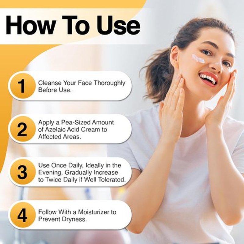 Foundation Skincare Azelaic Acid Face Treatment 14% - Dermatologist-Approved for Blemish-Prone Skin, Smooth Texture & Even Tone (1 Fl Oz)