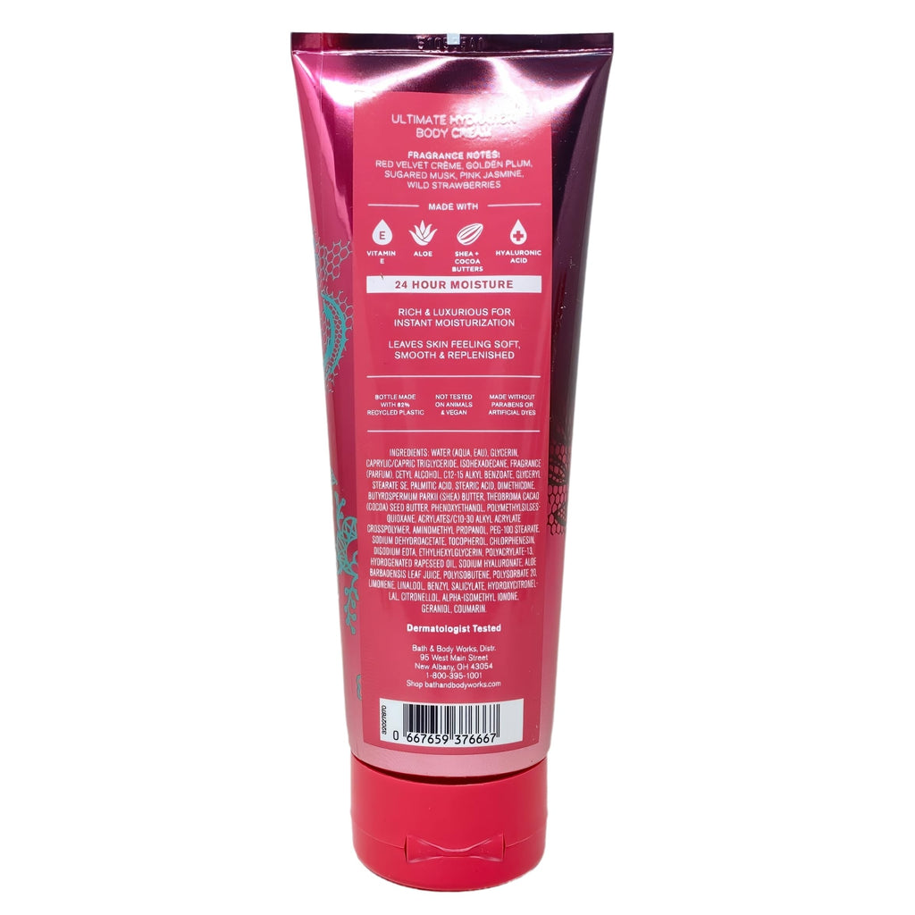 Bath & Body Works Velvet Sugar Deluxe Gift Set - Body Cream, Fragrance Mist, Body Wash and Body Lotion - with a Creamy Rose Bar Soap - Full Size