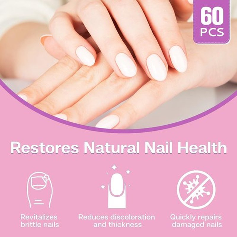 Nail Patches - Toenail Care for Toenail Fingernails - 8-Hour Nightime N ail Renewal - 30