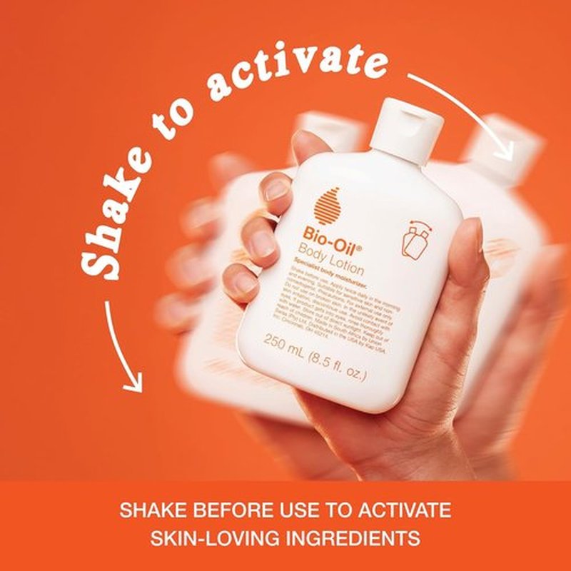 Bio-Oil Moisturizing Body Lotion - Ultra-Lightweight Hydration with Jojoba, Rosehip & Shea Oils | 5.9 Oz