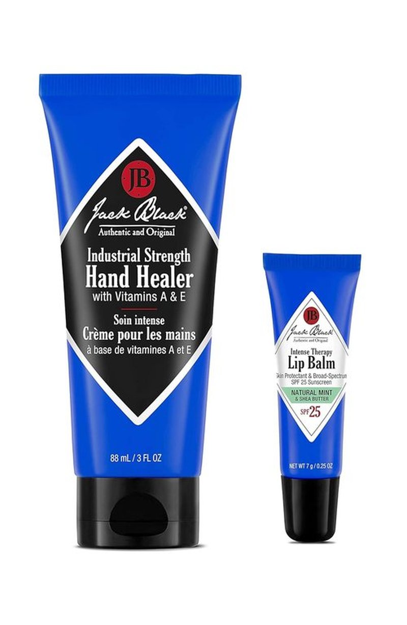 Jack Black – Industrial Strength Hand Healer – Non-Greasy Hand Cream with Vitamin A & E | 3 oz & 16 oz