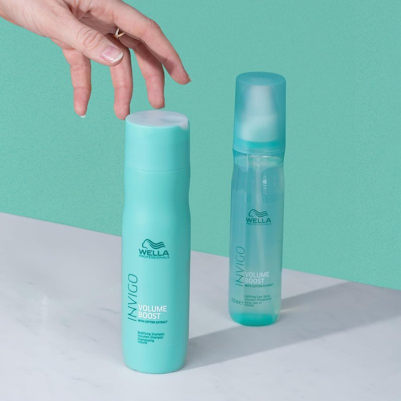 Wella Professionals Invigo Volume Boost Shampoo - Bodyfying Spring Blend for Fuller Hair