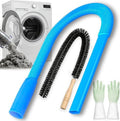 Skiennix Dryer Vent Cleaning Kit - Universal Lint Vacuum Attachment with Long Hose & Brush | Quick Lint Removal