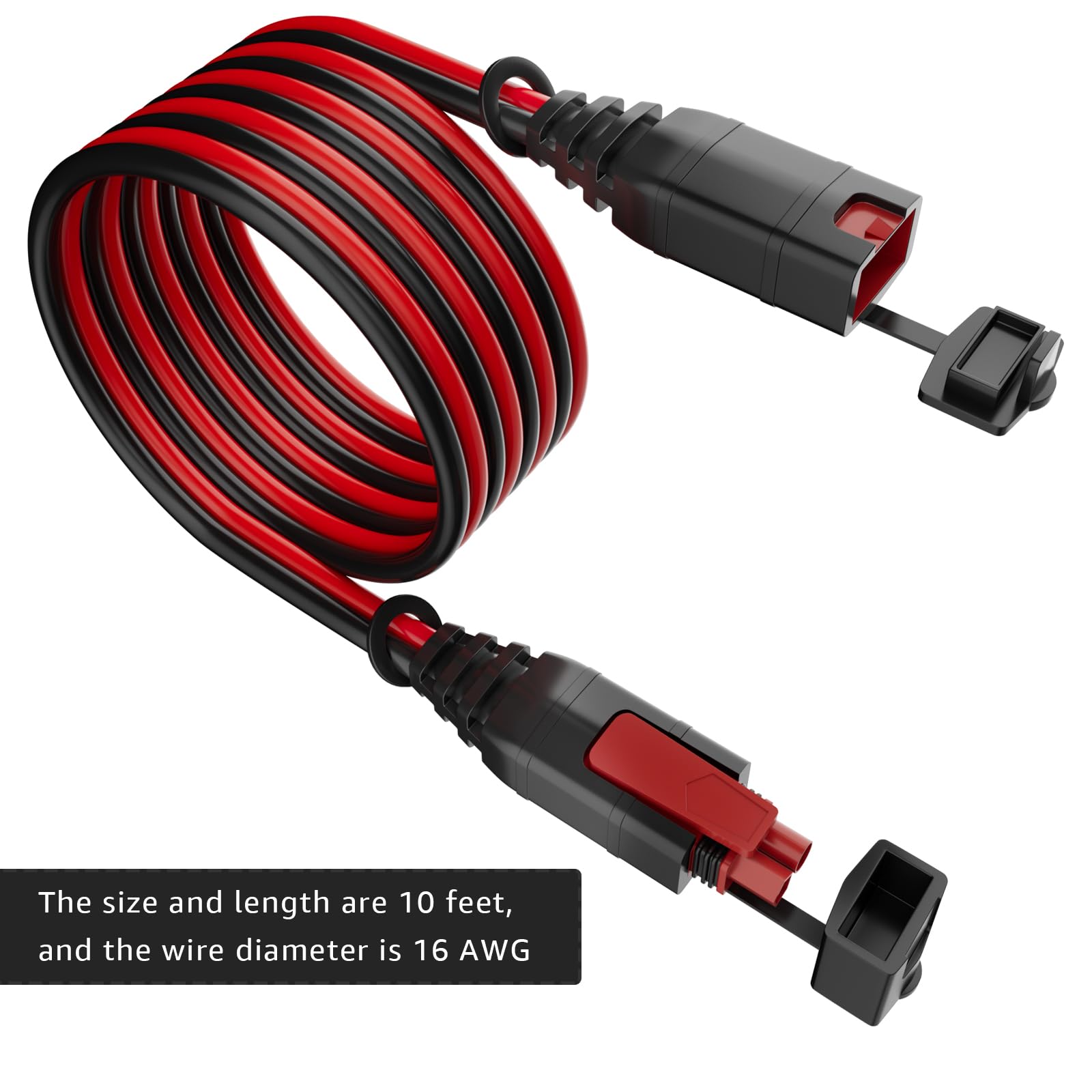 10FT GC004 X-Connect Extension Cable Fit for NOCO Genius Battery Chargers