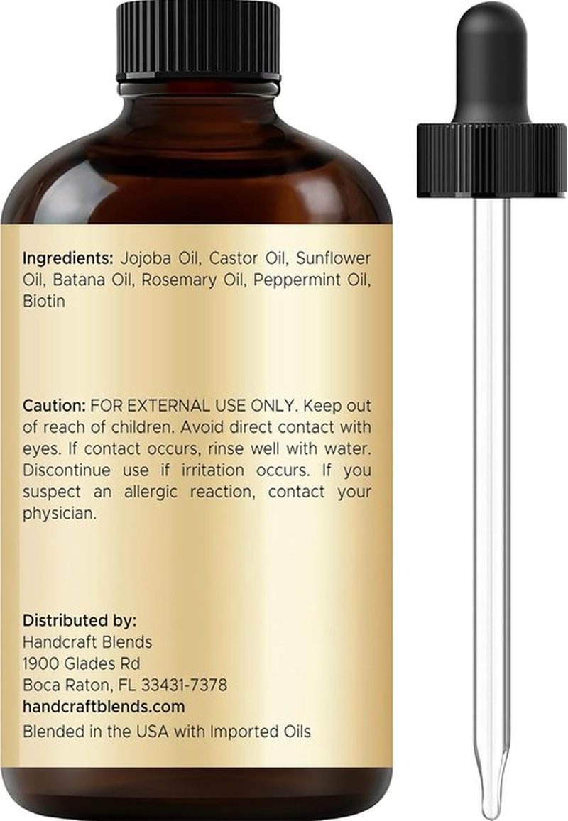 Batana & Rosemary Hair Oil - Scalp Treatment for Thinning Hair & Dry Scalp - 2 Fl Oz Nourishing Formula