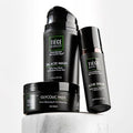 Tiege Hanley Acne Treatment Set for Men - Level 1 Skin Care System with Salicylic Acid & Glycolic Pads | 3-Piece Kit