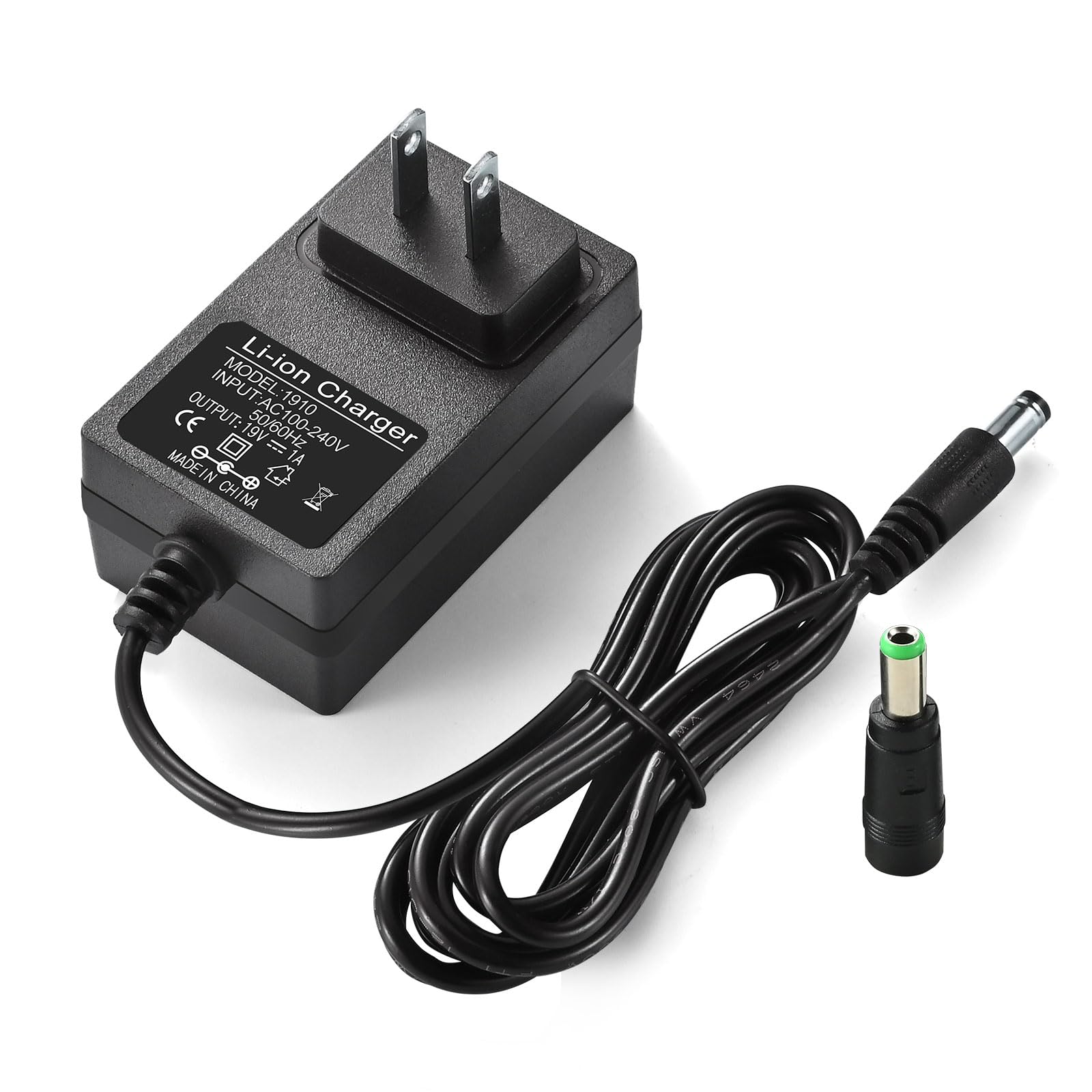 Jump Starter 19v Charger for Booster PAC ES5000 Charger Cord Compatible with Booster PAC ES2500 ES5500 ES5000 ES2500C ES6000 ESA217 J900 ESA22 J900 Jump Starter Power Cord