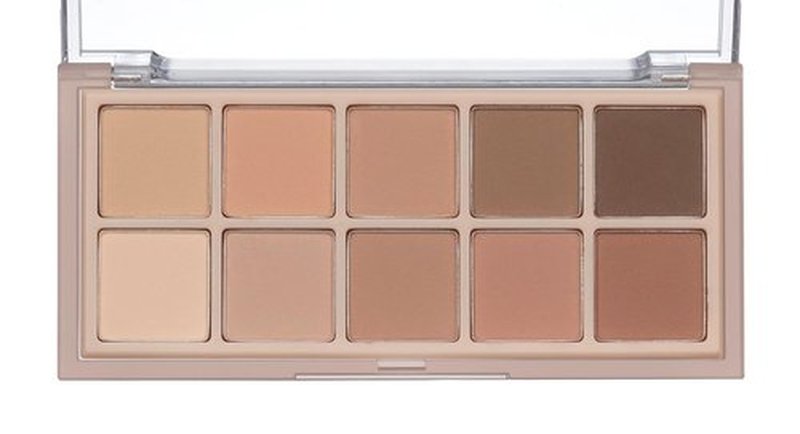 Rom&nd Better Than Palette - 10 Shades Eye Makeup Palette | Matte & Shimmer, Long-Lasting, High Pigment