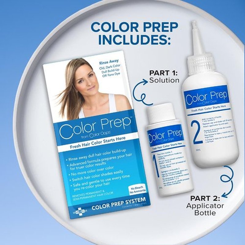 Color Oops Hair Dye Remover - Extend Vibrancy & Rinse Away Dull Colors | 1 Application, Ammonia Free