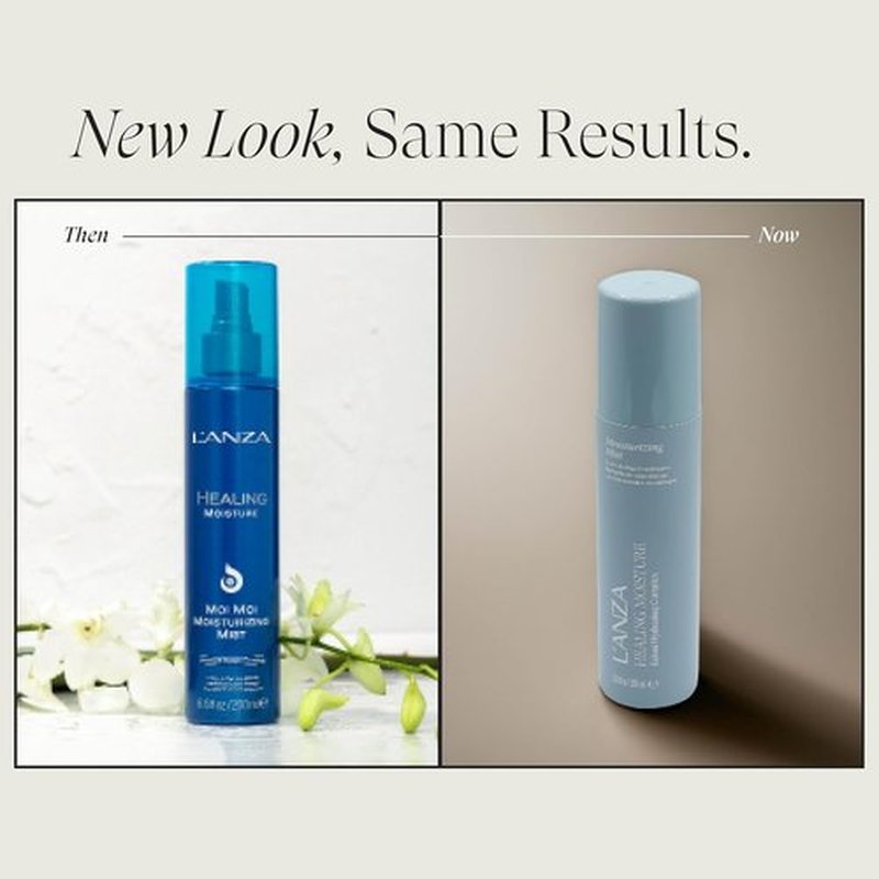 L'ANZA Healing Moisture Mist Leave-In Conditioner Spray - Hydrating, Detangling & UV Protection | 6.8 Fl Oz