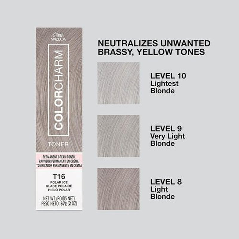 COLORCHARM Permanent Crème Hair Toner - Paraben-Free & Gluten-Free | 2 oz, Vegan Formula