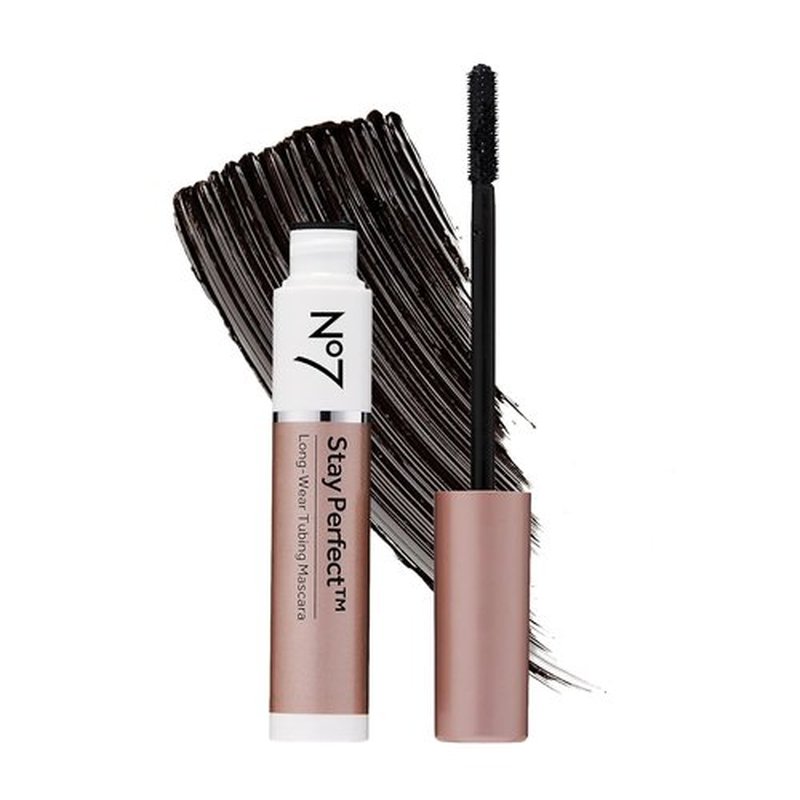 No7 Stay Perfect Mascara - Smudge-Free, Long-Lasting Volume for 24 Hours - Rain & Tear-Proof (7ml)