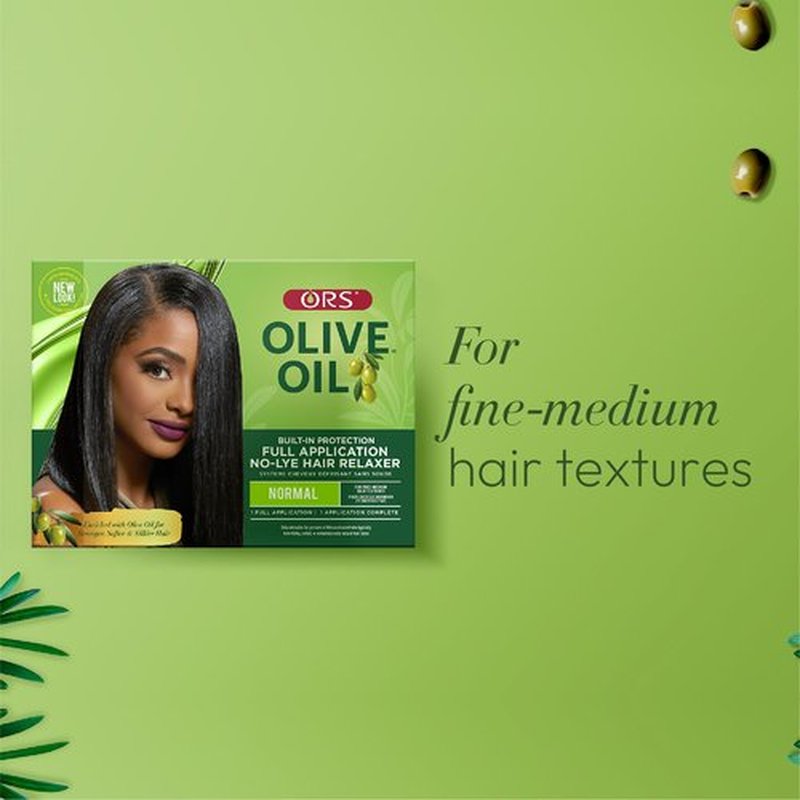 ORS Olive Oil Built-In Protection Full Application No-Lye Hair Relaxer Normal Strength (2)