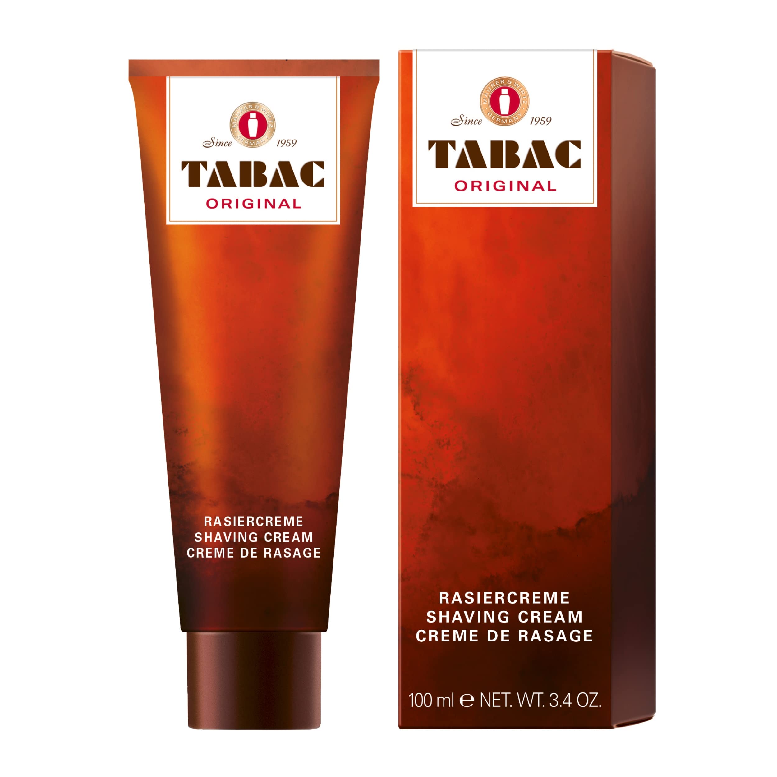 TABAC ORIGINAL/MAURER & WIRTZ CREAM 3.4 OZ (100 ML) (M)