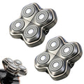 Compatible with Pitbull Shaver Replacement Blade,2 Pack Fit for Skull Shaver Replacement Heads,Pro 4Replacement Blades Fit for Skull Pitbull ShaverGold/Silver/Butterfly Kiss/Platinum/Diamond PRO.