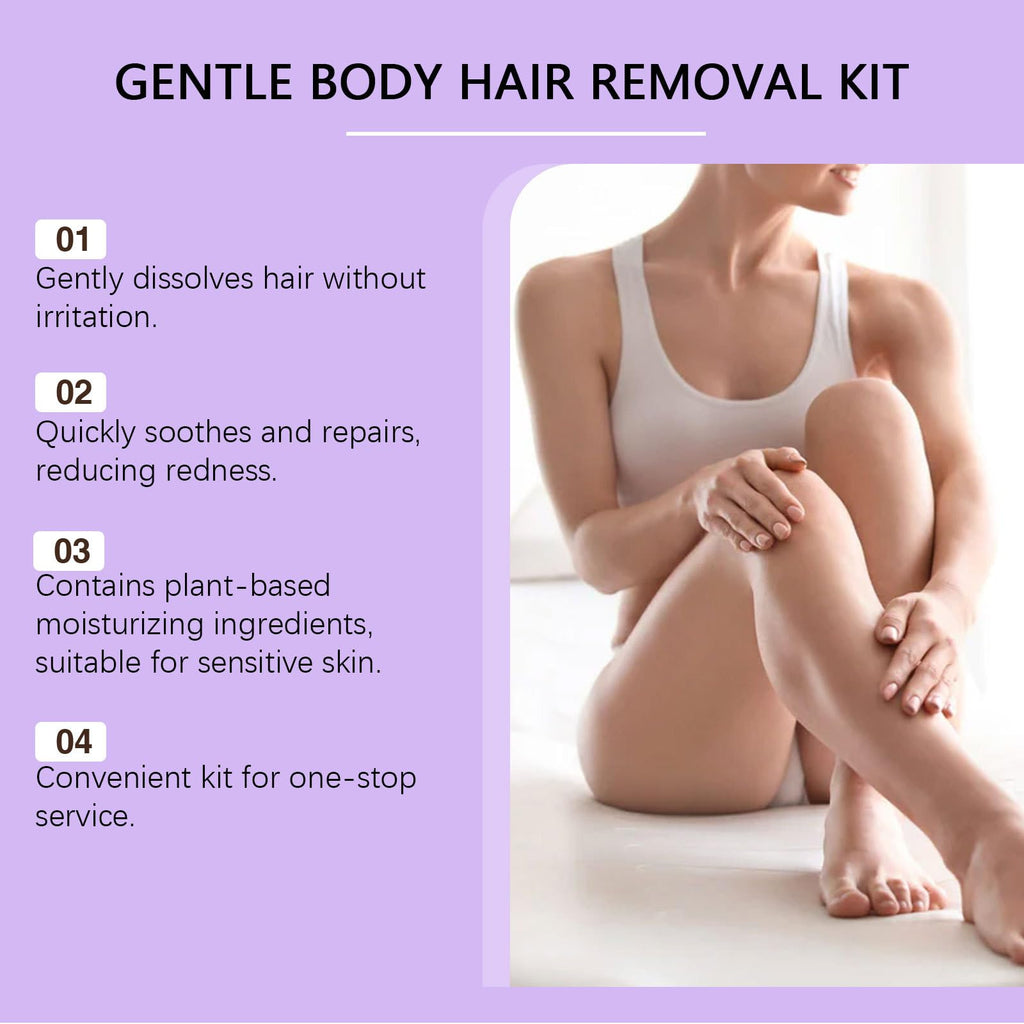 Hair Removal Spray, Body Hair Removal Cream, Pain Free Hairs Removal Cream for Sensitive Skin with a Neutral Formula