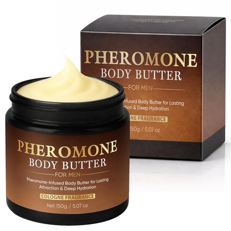 **Regine Switzerland Pheromone Body Butter for Men - Non-Greasy, Long-Lasting Scent, 5 oz**