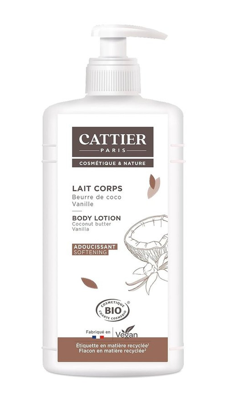 Cattier Softening Body Milk - Nourishing Hydration for Silky Skin | 500ml