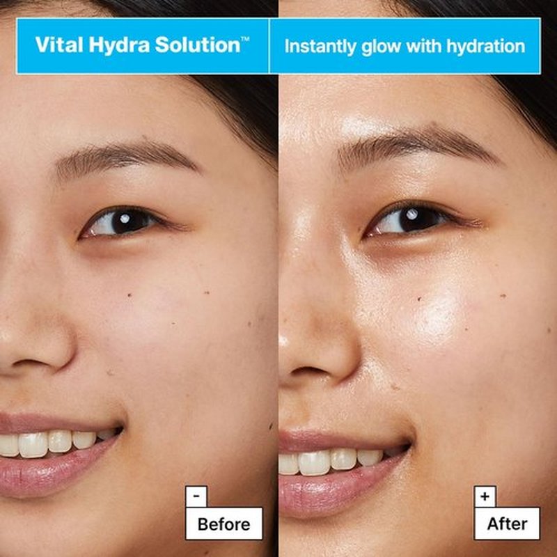 Dr.Jart+ Dermask Vital Hydra Solution - Hydrating Korean Face Mask with Hyaluronic Acid | Sheet Mask for Radiant Skin