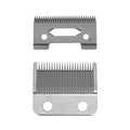 StyleCraft Replacement Fixed Stainless Steel Taper Hair Clipper Blade with Moving Ceramic Deep Tooth Cutter Set