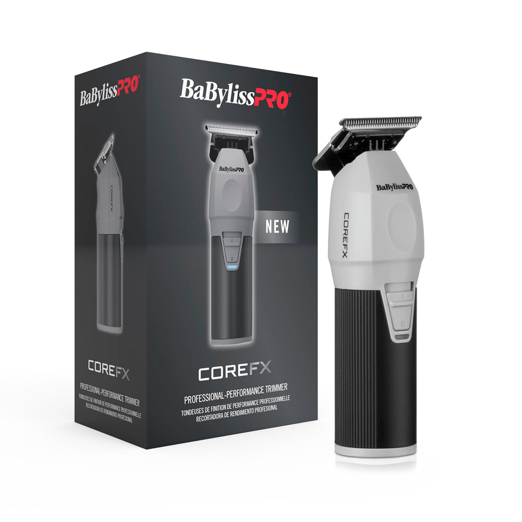 BaBylissPRO COREFX Professional Cordless Beard Trimmer for Men with High-Speed 6,800 RPM Motor and Stainless Steel T-Blade for Precision Detail Work