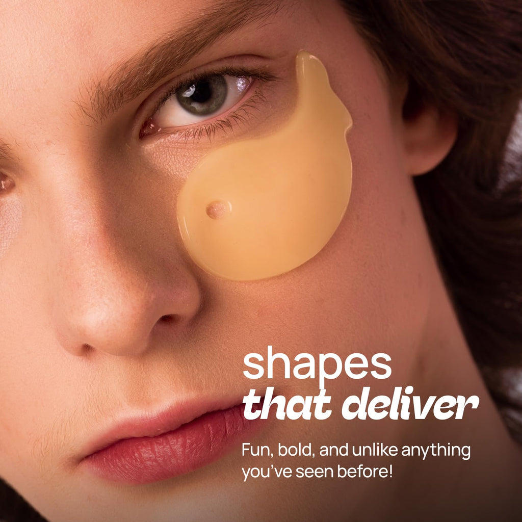 Elluma Beauty Under Eye Patches 12 Pairs of Themed Hydrogel Eye Gel Pads - For Puffy Eyes and Dark Circles, Under Eye Bags, Wrinkles - Hydrating Set with Seaweed Extracts