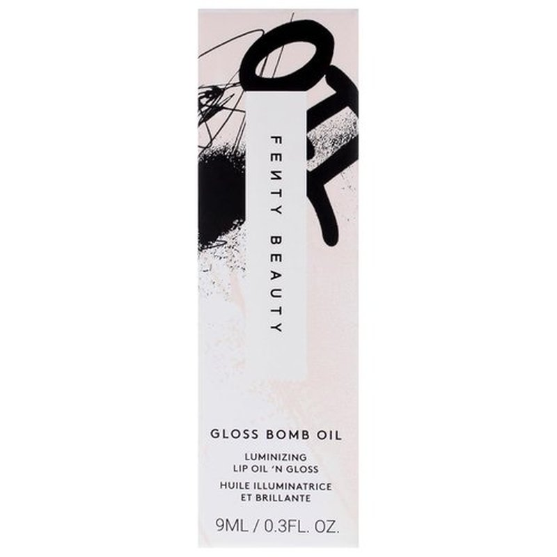 Fenty Beauty Gloss Bomb Luminizing Lip Oil - 01 Fussy | Hydrating Lip Gloss, 0.3 oz