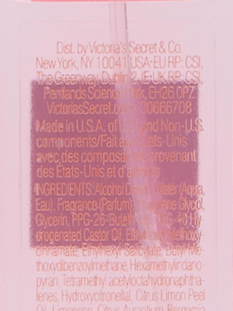 Victoria's Secret Bombshell Mini Fragrance Mist - Travel Size Body Spray with Passion Fruit, Peony & Vanilla Orchid (2.5 oz)