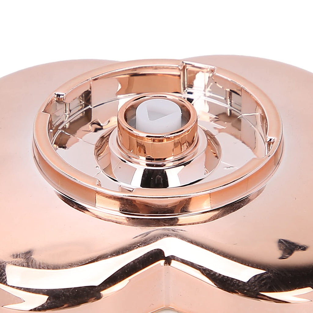 Hair Remover Replacement Head, Rose Gold Plated Replacement Head Convenient Installation Electric Hair Remover Head 360‑degree Floating Blade for Home Use