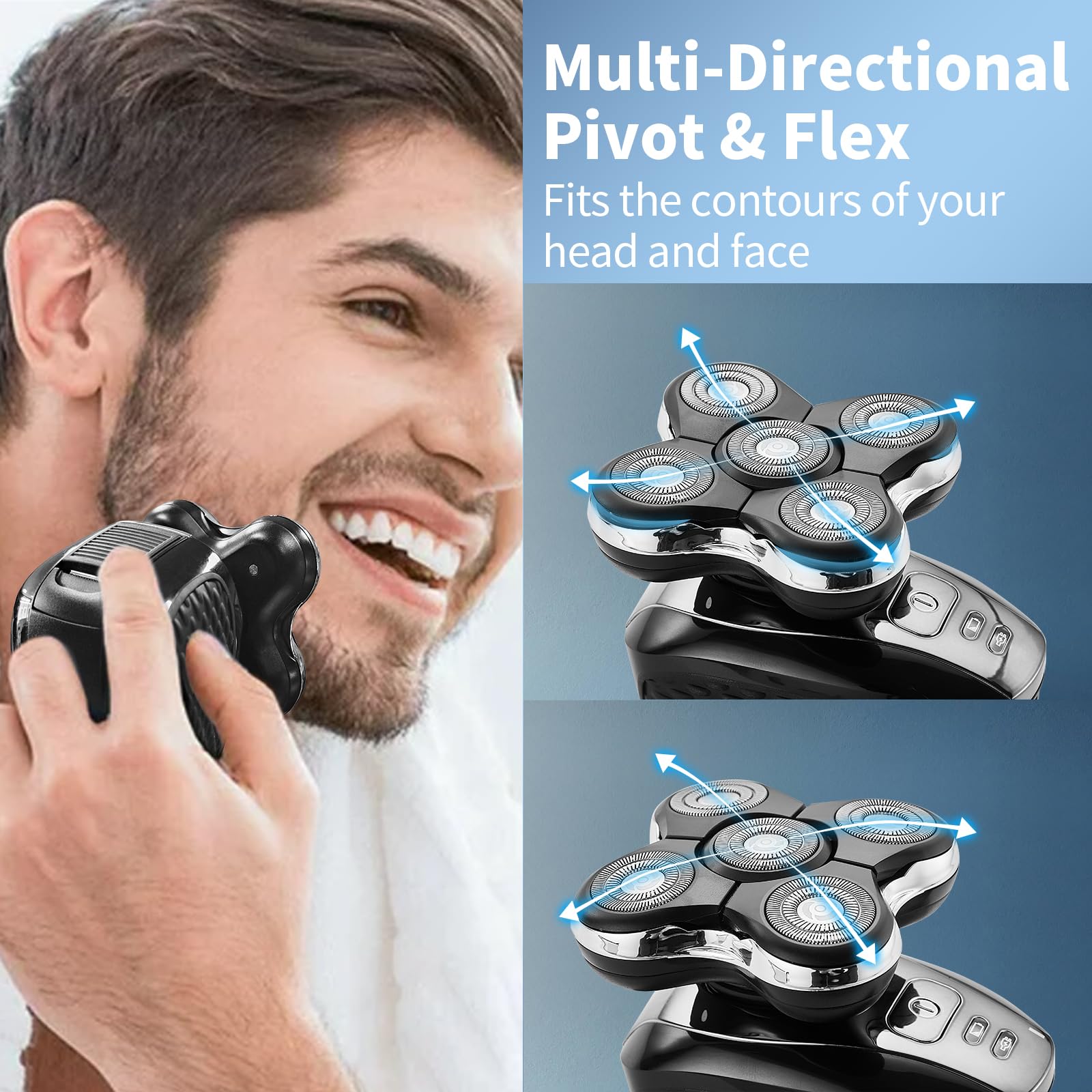 Shaver Replacment Heads for Remington Balder Pro XR7000 Head Shaver