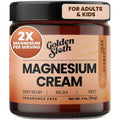 Golden Sloth Magnesium Lotion for Sleep, Muscles & Joints - Unscented - Highly Concentrated with 2 Types of Magnesium, Made in USA, All-Natural - Calming Cream