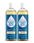 Puracy Natural Body Wash - Moisturizing Shower Gel for Sensitive Skin - 2pk 12 fl oz | Coconut & Vanilla