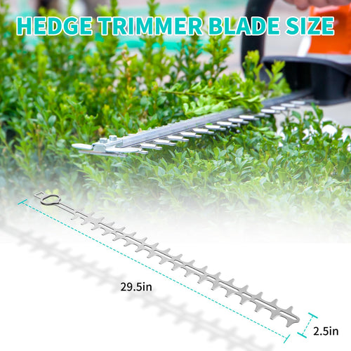 24" Hedge Trimmer Blade Set, Compatible with Sti hl HL94 HL94K, Replaces 4243 710 6004, 1 Pair of 2 Blades