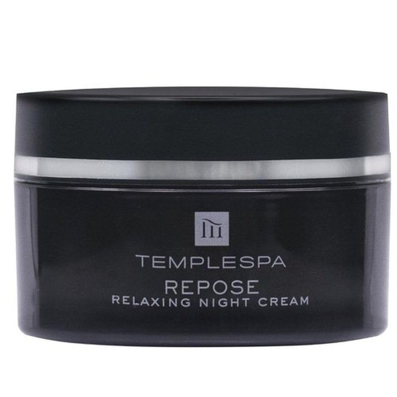 TEMPLESPA | Repose Night Face Cream - Relaxing Aromatherapy, Vitamin-Rich Anti-Aging Moisturizer, 1.6 fl. oz.