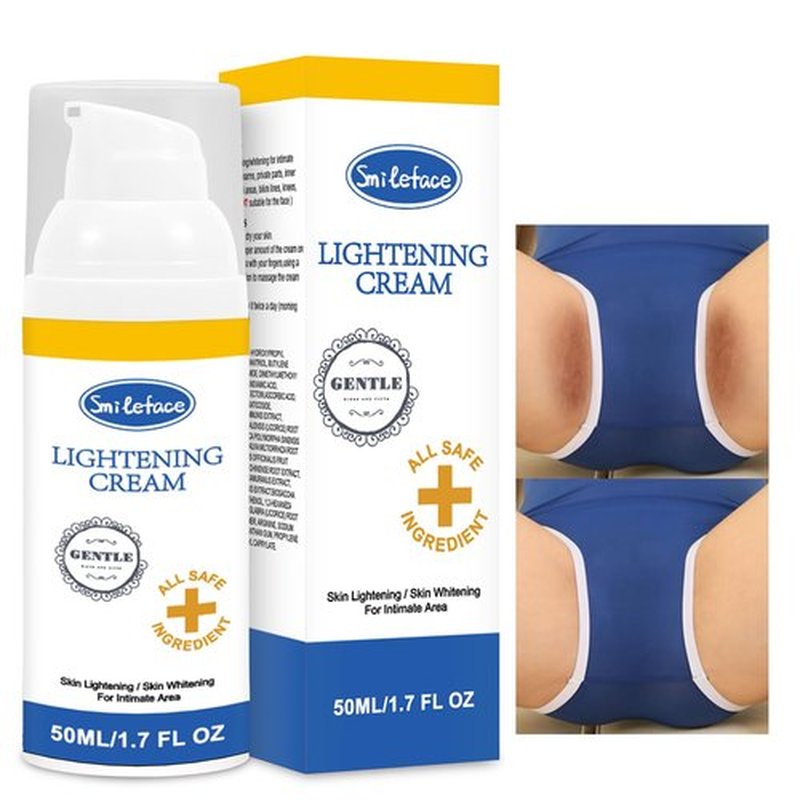 Intimate Areas Skin Lightening Cream for Private Parts, Underarm, Intimate Area, Bikini Area, Inner Thighs, Knees, Elbows, Bleach Skin Bleaching Whitening Cream For Body