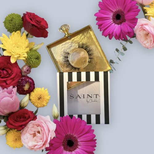 Saint by Claudia Faux Mink Natural Everyday Use Eyelashes, Cat Eye Lashes, Individual Lashes, Reusable up to 15x, "Verified" Eye Lash