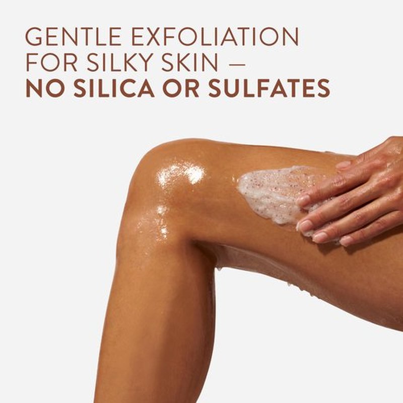 Native Detoxifying & Exfoliating Body Scrub for Women & Men, Coconut & Vanilla, Gentle Sugar Body Polish for Soft, Smooth Skin, Made Without Sulfates, 12 oz