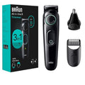 Braun All-in-One Style Kit Series 3 3430 - 3-in-1 Trimmer for Men | Beard, Ear & Nose Trimmer, Hair Clippers, 20 Length Settings