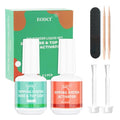 EODCI 2 in 1 Dip Powder Nail Kit - 15ml/0.5oz Bottle Dipping Powder System with Base & Top Coat, Activator, No Lamp Cured, Fast Dry, Good for Salons & Beginners