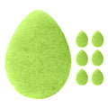 KOL Face Scrubber, Aloe Infused Exfoliating Facial Cleansing Pads, Disposable Exfoliator Face Sponge for Daily Cleaning and Makeup Removal, 6 Count