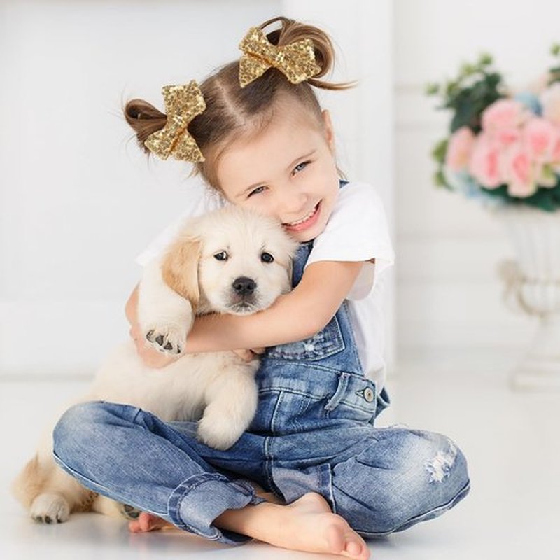 NCMAMA 4 PCS Gold Glitter Hair Bows for Girls Alligator Clips Sparkly Sequin Hair Accessories for Kids Toddler Women on Birthday Wedding Christmas and Party