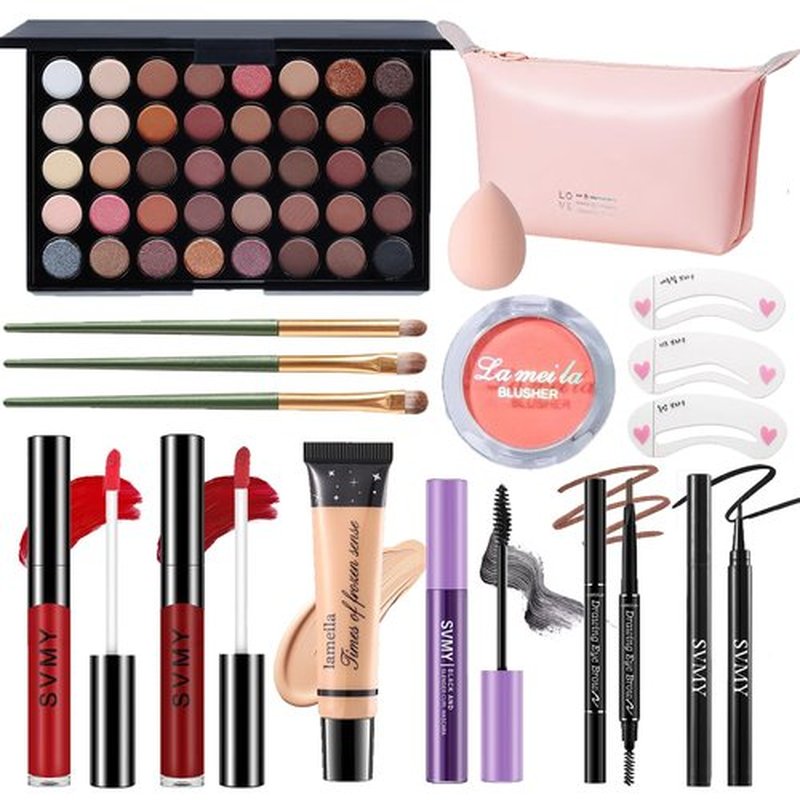 Makeup Set for Women, Makeup Full Kit for Beginners & Professionals, Travel Makeup Set for Teens & Adults, Makeup Gift Set for Girls, Eyeshadow Palette, Lip Gloss, Face & Eye Make up