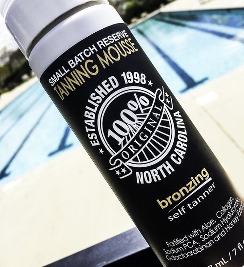 Famous Dave’s Dark Tanning Mousse - Instant Bronzer for Medium/Darker Skin Tones | Organic & Natural Ingredients