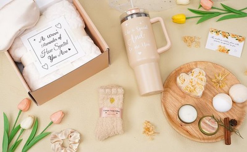 Mothers Day Gifts for Mom Wife Grandma Daughter Friends Sister, Happy Birthday Gifts for Women Mom Her Friend Sister Wife Grandma, Self Care Gift Get Well Relaxing Spa Gift Basket Set