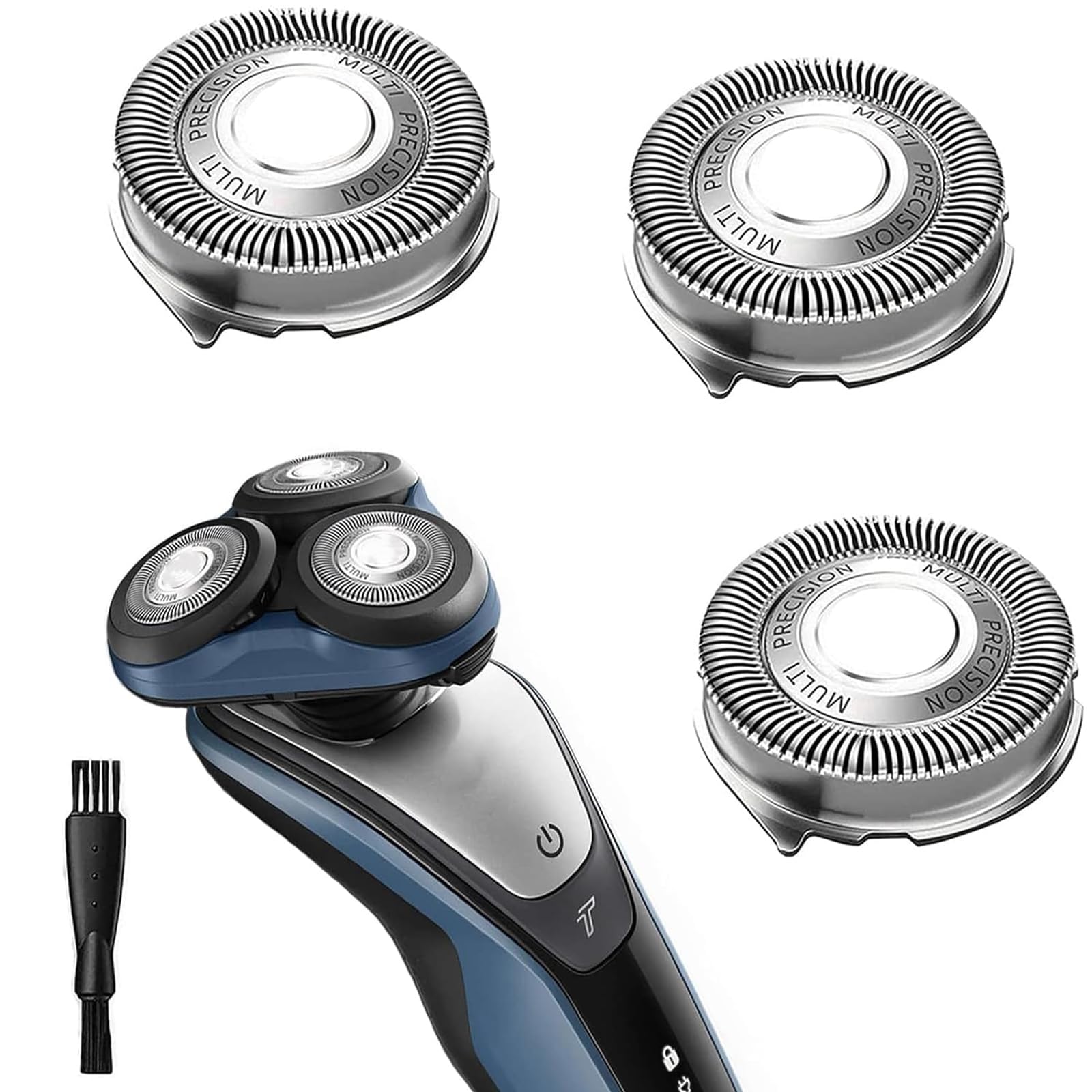 Suleto Replacement Head Compatible with Philips Series 5000 Shavers, SH50/52 Replacement Head Series 5000 Shaving Blade for Electric Razor Series 5000 5300 5100 S5210 S5205 S5074 S5590 Shaver AT790/40
