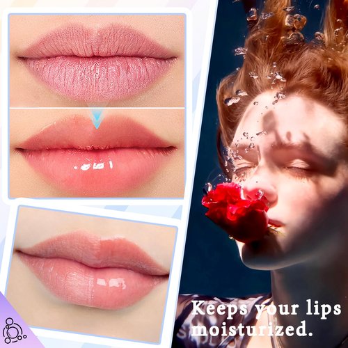 30PCS Moisturizing Lip Masks Set, Overnight Bulk Lip Patches, Long-lasting Hydrating Sleeping Lip Plumping Masks for Women 04
