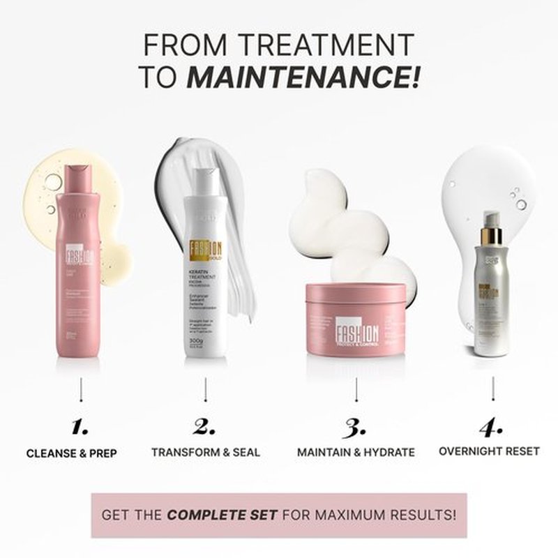 Fashion Gold SHAMPOO - 500ml / Protect & Control